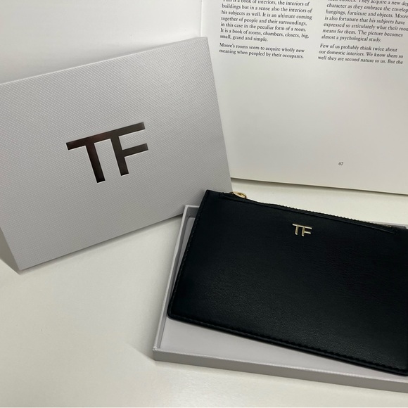 Tom Ford Accessories - Tom Ford Beauty Small Black Pouch / Cardholder